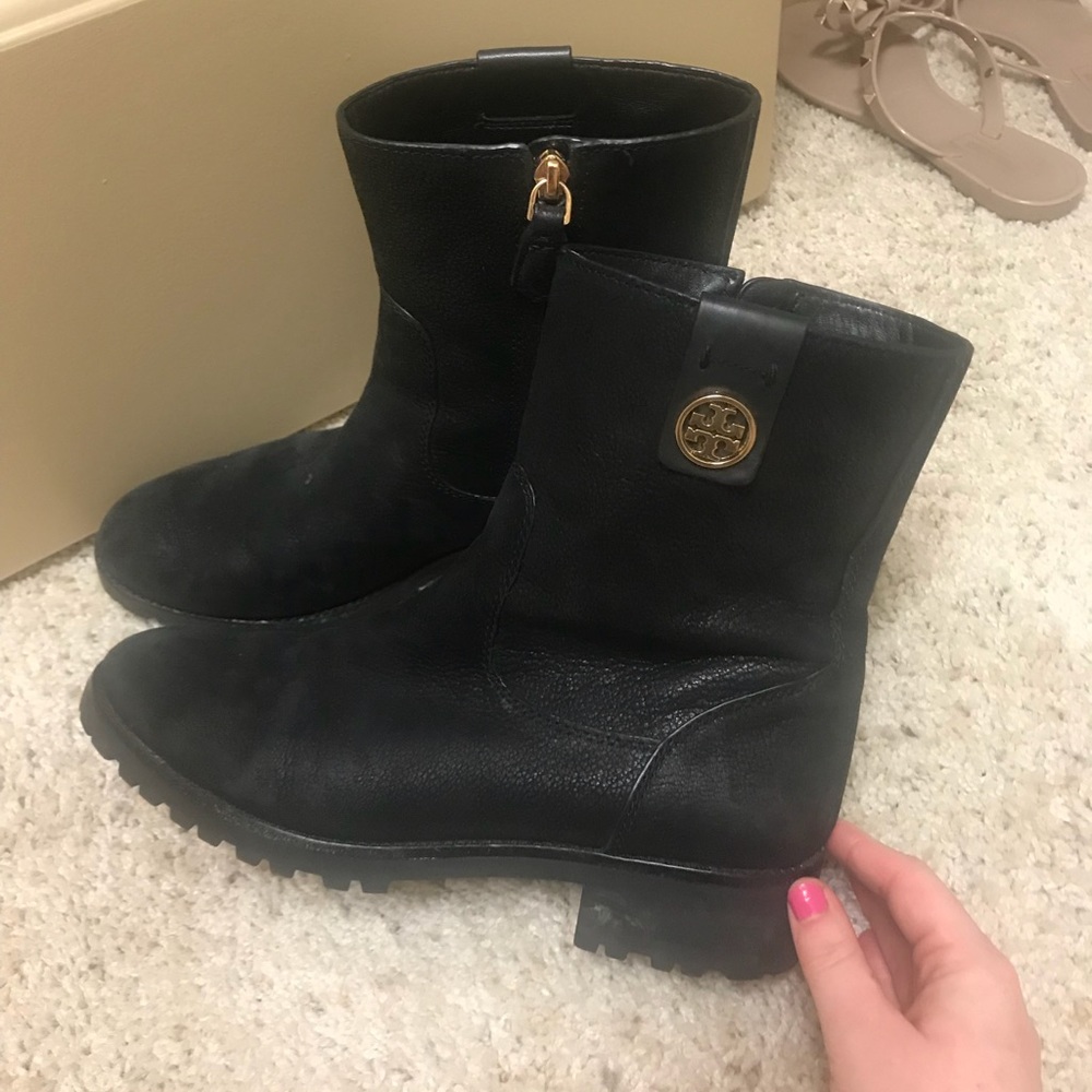 Tory Burch Moto boots